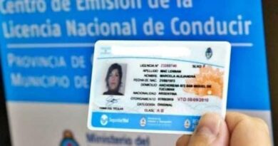Licencia de conducir, obtención por primera vez en Avellaneda: Por el feriado del 25 de mayo, cambiará el lugar de realización.